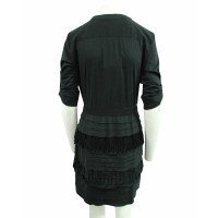 Bcbg Max Azria Kleid aus Baumwolle in Schwarz