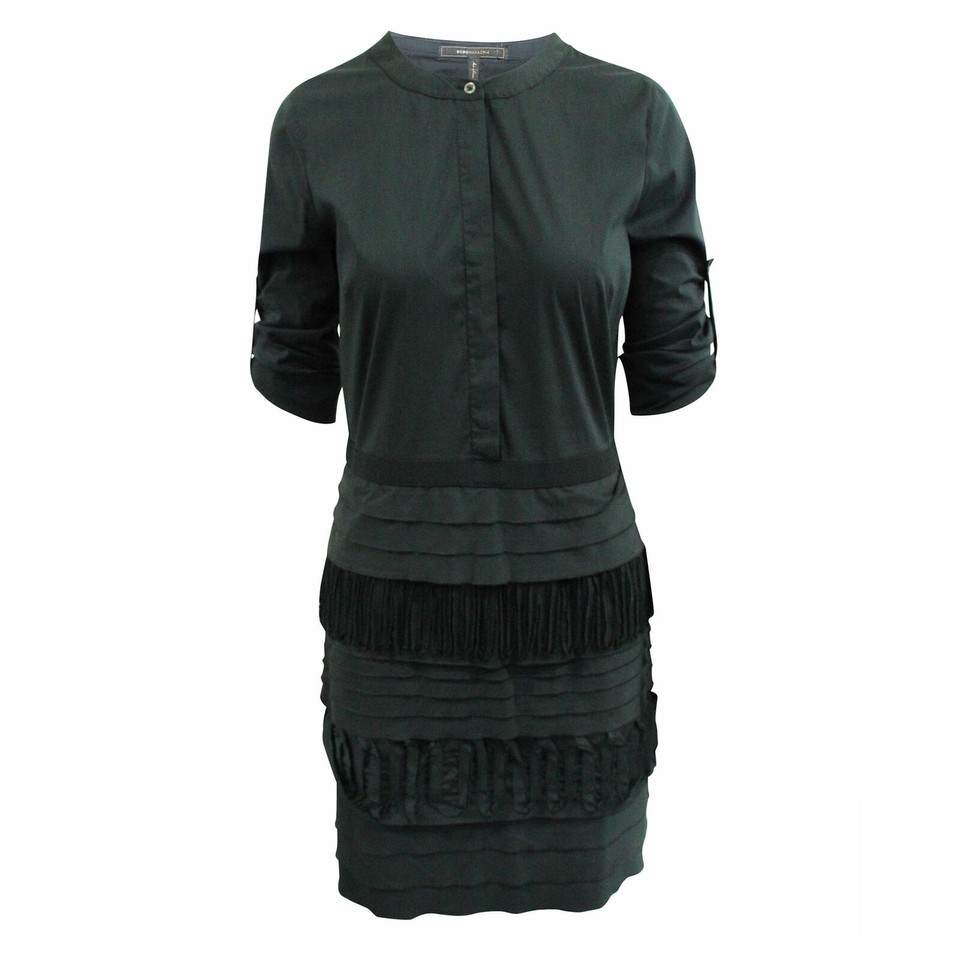 Bcbg Max Azria Vestito in Cotone in Nero