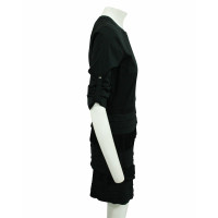 Bcbg Max Azria Kleid aus Baumwolle in Schwarz