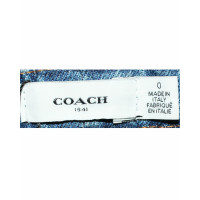 Coach Jeans aus Baumwolle in Blau