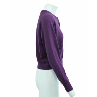 Dries Van Noten Jacket/Coat Wool in Violet