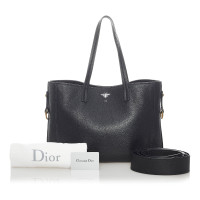 Christian Dior D-Bee aus Leder in Schwarz