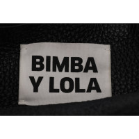 Bimba Y Lola Tote Bag aus Leder in Schwarz