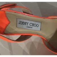 Jimmy Choo Pumps/Peeptoes in Orange