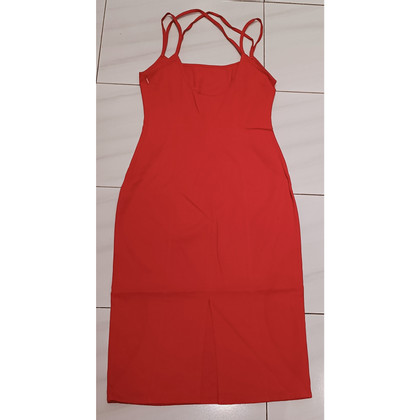 Versus Kleid aus Baumwolle in Rot