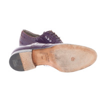 Etro Schnürschuhe aus Leder in Violett