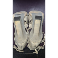 Pantanetti Sandals Leather in Grey