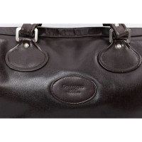 Courrèges Handbag Leather in Brown
