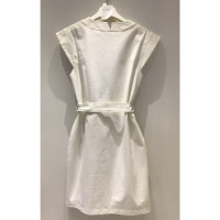 Genny Kleid aus Baumwolle in Weiß