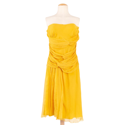 John Galliano Vestito in Giallo