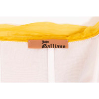 John Galliano Dress in Yellow