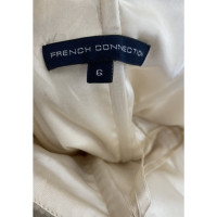 French Connection Robe en Coton en Crème