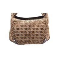 Fendi Shopper aus Canvas in Beige