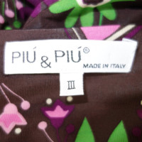 Piu & Piu Maxi jurk met patroon