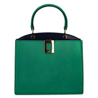 Roger Vivier So Vivier Bag Leather in Green