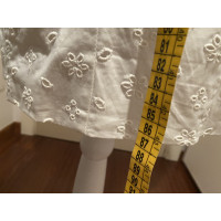Flavio Castellani Kleid aus Baumwolle in Weiß