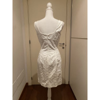 Flavio Castellani Kleid aus Baumwolle in Weiß