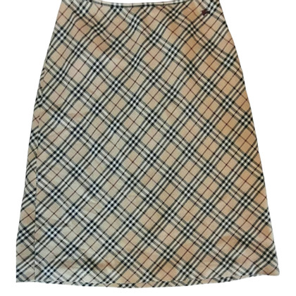 Burberry Skirt Viscose in Beige