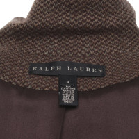 Ralph Lauren Black Label Blazer in Lana in Marrone