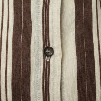 Chloé Linen blouse with stripes