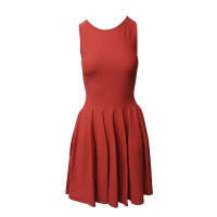 Alexander McQueen Kleid aus Viskose in Rot