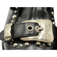 Alexander McQueen Sandals Patent leather in Black