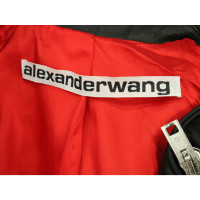 Alexander Wang Jas/Mantel Leer in Zwart
