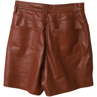 Nanushka  Shorts Leather in Brown