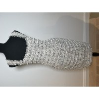 Oscar De La Renta Kleid aus Baumwolle in Creme