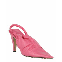 Bottega Veneta Pumps/Peeptoes aus Leder in Rosa / Pink