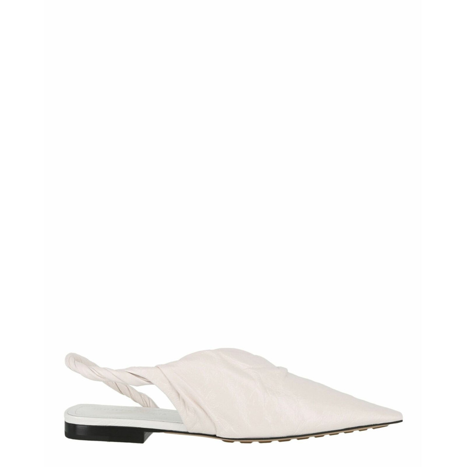 Bottega Veneta Sandals Leather in White