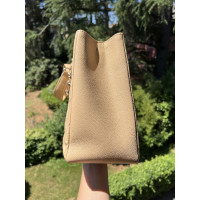 Chanel Shopping Tote Grand Leer in Beige