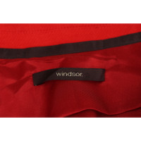 Windsor Blazer aus Wolle in Rot