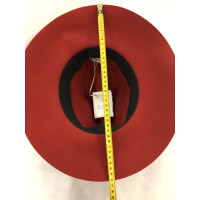 Brunello Cucinelli Hut/Mütze aus Wolle in Rot