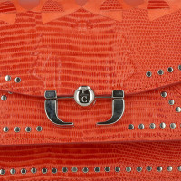 Paula Cademartori Handbag Leather in Orange