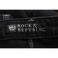 Rock & Republic Rock aus Jeansstoff in Grau