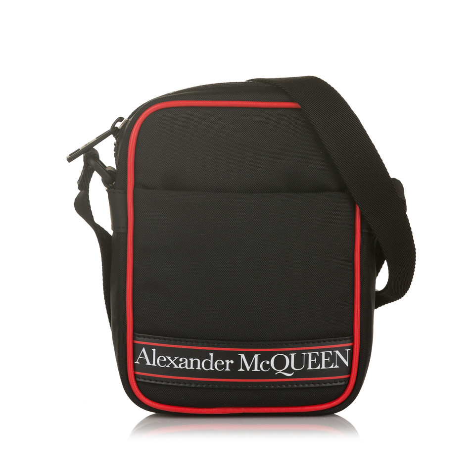 Alexander McQueen Shoulder bag Cotton in Black
