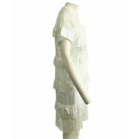 Sea Kleid aus Baumwolle in Weiß