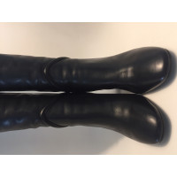 Baldinini Stiefel aus Leder in Schwarz