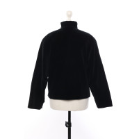 Christian Dior Jacket/Coat Cotton in Black