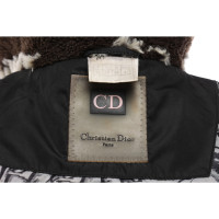 Christian Dior Jacket/Coat Cotton in Brown