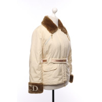 Christian Dior Jacket/Coat in Cream
