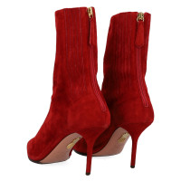 Aquazzura Ankle boots Leather in Red