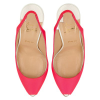 Christian Louboutin Pumps/Peeptoes Leather in Pink