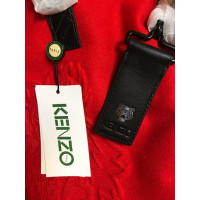 Kenzo Tote Bag aus Wolle in Rot