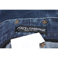 Dolce & Gabbana Rok Katoen in Blauw