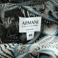 Armani top with a floral motif