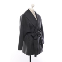 Massimo Dutti Jacke/Mantel in Grau