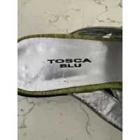Tosca Blu Sandalen aus Leder in Grün
