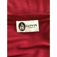 Lanvin Dress Cotton in Red